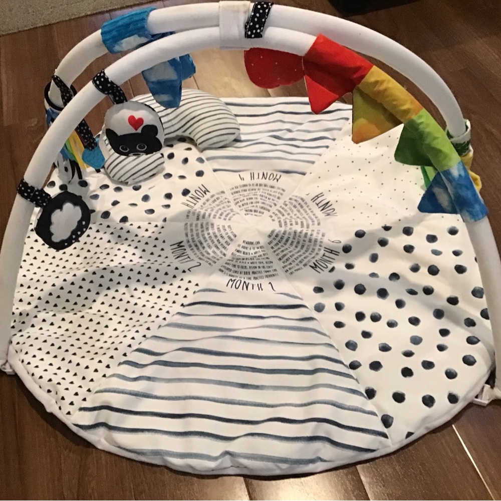 Sassy Baby Learning Toy baby play mat tummy time mat infant